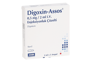DIGOXIN - ASSOS 0,5 MG /2 ML IV раствор для инъекций 5 ампулы