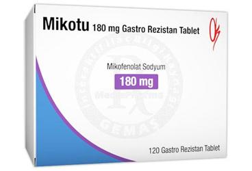 MIKOTU 180 MG GASTRO REZISTAN таблетки (120 таблетки)