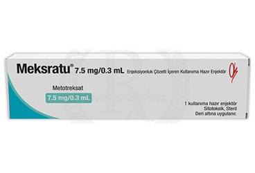 MEKSRATU 7,5 MG/0,3 ML раствор для инъекций ICEREN готовый к применению шприц-ручка (1 ADET)