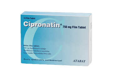 CIPRONATIN 750 MG 14 ΡΠ°Π±Π»Π΅ΡΠΊΠΈ