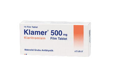 KLAMER 500 MG 14 таблетки покрытые оболочкой