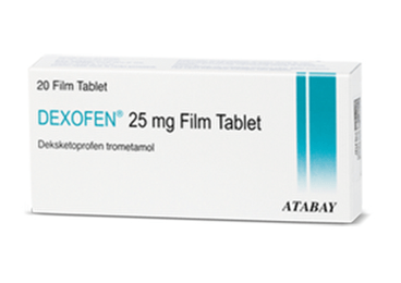 DEXOFEN 25 MG 20 таблетки покрытые оболочкой