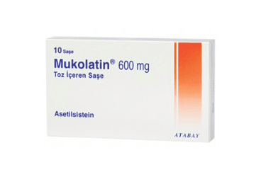 MUKOLATIN 600 MG 10 саше