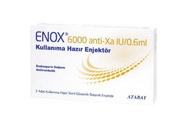 ENOX 6000 ANTI-XA IU/0,6 ML 20 готовый к применению шприц-ручка