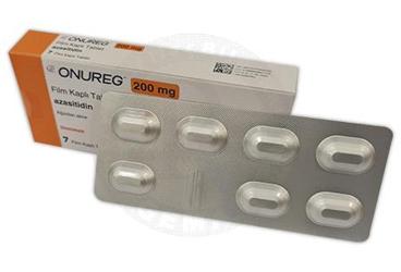 ONUREG 200 MG таблетки покрытые оболочкой (7 ADET)