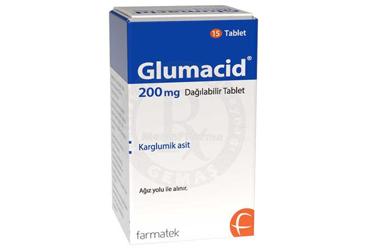 GLUMACID 200 MG DAGILABILIR таблетки (15 таблетки)
