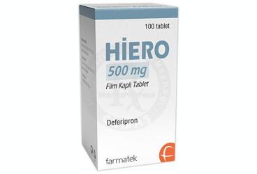 HIERO 500 MG таблетки покрытые оболочкой