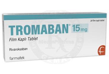 TROMABAN 15 MG таблетки покрытые оболочкой (28 таблетки)