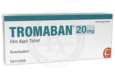 TROMABAN 20 MG таблетки покрытые оболочкой (28 таблетки)