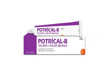 POTRICAL-B %0,005 + %0,05 мазь