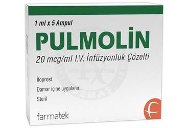 PULMOLIN 20 MCG/ML IV İNFÜZYONLUK ÇÖZELTİ (5 ампулы)