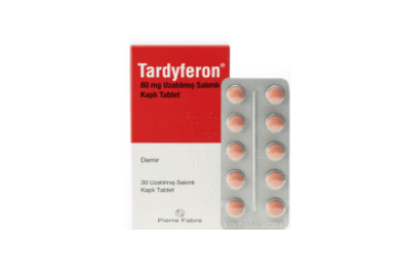 TARDYFERON 80 MG UZATILMIS SALIMLI KAPLI таблетки