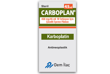 CARBOPLAN 450 MG/45ML INFUZYON ICIN раствор для инъекций (1 флакон)