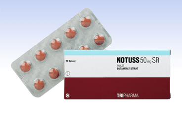 NOTUSS 50 MG SR 20 таблетки