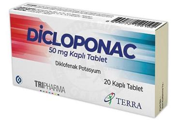 DICLOPONAC 50 MG KAPLI таблетки (20 таблетки)