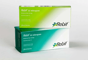 REBIF 132 MIKROGRAM/1,5 ML KARTUSTA раствор для инъекций