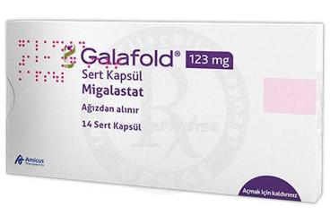 GALAFOLD 123 MG твёрдые капсулы (14 ADET)