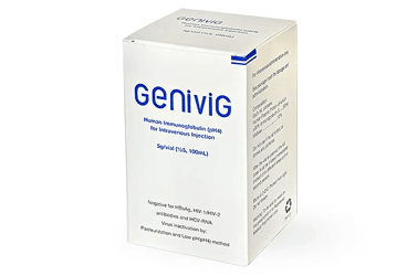 GENIVIG HUMAN IMMUNGLOBULİN 5 G/100 ML İNTRAVENÖZ INFUZYON ICIN COZELTI ICEREN флакон