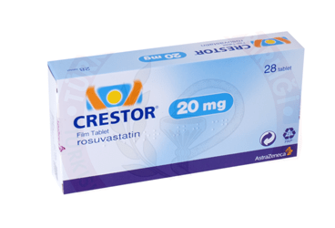 CRESTOR 20 MG 90 таблетки покрытые оболочкой
