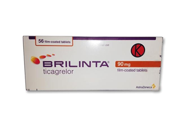 BRILINTA 90 MG 56 таблетки покрытые оболочкой