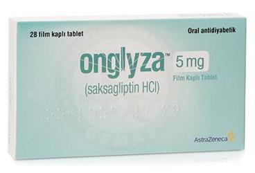 ONGLYZA 5 MG 28 таблетки покрытые оболочкой