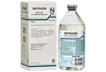 NEFRASIN AMINO ASIT I.V. INFUZYON SOLUSYONU 500 ML SETSIZ SISE
