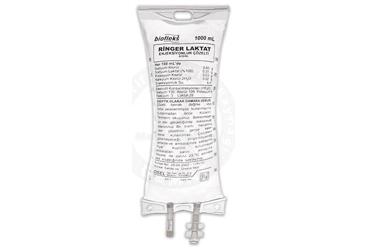 BIOFLEKS RINGER LAKTAT ENJEKTABL SOL 1000 ML SETLI