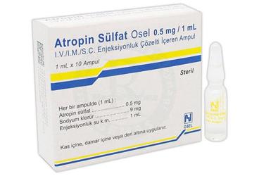 ATROPIN BIOSEL 0,5 MG 10 ампулы