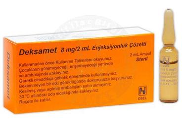DEKSAMET 8 MG 2 ML 1 ампулы