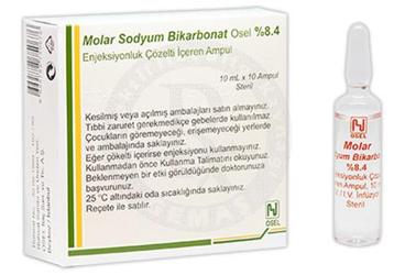 MOLAR SODYUM BIKAR. 10 ML 10 ампулы