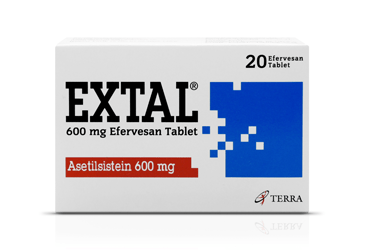 EXTAL 600 MG 20 EFFERVESAN таблетки