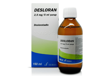DESLORAN 2,5 MG/5 ML 150 ML сироп