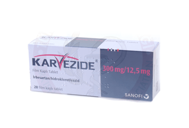 KARVEZIDE 300 MG/12,5 MG 28 таблетки покрытые оболочкой