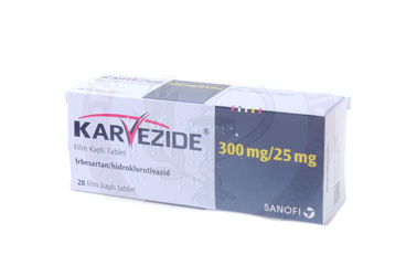 KARVEZIDE 300 MG/25 MG 28 таблетки покрытые оболочкой