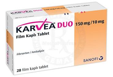 KARVEA DUO 150 MG/10 MG 28 таблетки покрытые оболочкой