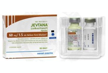 JEVTANA 60 MG/1,5 ML INFUZYONLUK KONSANTRE COZELTI 1 флакон