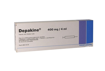 DEPAKIN 400MG/4ML IV ENJ. COZ. ICIN лиофилизированный порошок ICEREN 4 флакон+4 COZUCU ампулы
