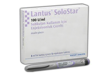 LANTUS SOLOSTAR 100 U/ML 3 ML .LİK KARTUŞ İÇEREN ENJ. KALEMİ