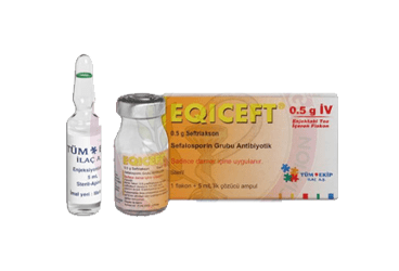 EQICEFT- IV 500 MG 1 флакон