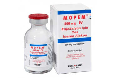 MOPEM 500 MG IV ENJEKTABL порошок ICEREN 1 флакон