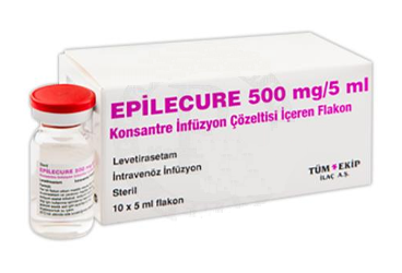 EPILECURE 500 MG/5 ML KONSANTRE INFUZYON COZELTISI (10 ампулы)