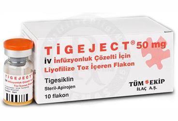 TIGEJECT 50 MG внутривенная инфузия COZ. ICIN лиофилизированный порошок ICEREN 10 флакон