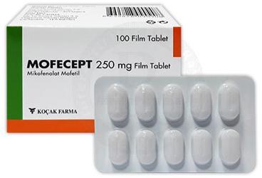 MOFECEPT 250 MG 100 таблетки покрытые оболочкой