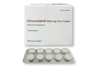GLUCOTARD 850 MG 100 таблетки покрытые оболочкой