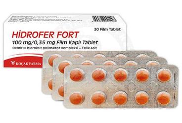 HIDROFER Forte 100 MG/0,35 MG таблетки покрытые оболочкой