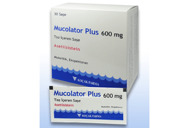 MUCOLATOR Plus 600 MG порошок ICEREN 30 саше — фото упаковки