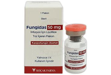 FUNGIDAS 50 MG INFUZYON ICIN Π»ΠΈΠΎΡΠΈΠ»ΠΈΠ·ΠΈΡΠΎΠ²Π°Π½Π½ΡΠΉ ΠΏΠΎΡΠΎΡΠΎΠΊ 1 ΡΠ»Π°ΠΊΠΎΠ½