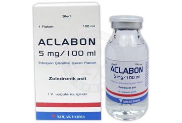 ACLABON 5MG/100 ML внутривенная инфузия COZELTISI ICEREN 1 флакон