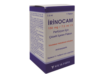 IRINOCAM 150MG/7,5 ML IV PERFUZYON ICIN COZELTI ICEREN флакон