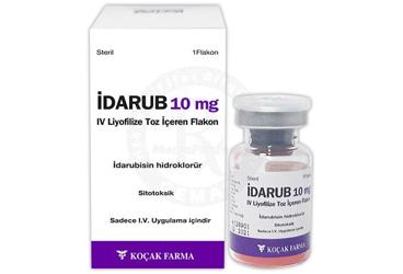 IDARUB 10 MG IV лиофилизированный порошок ICEREN флакон